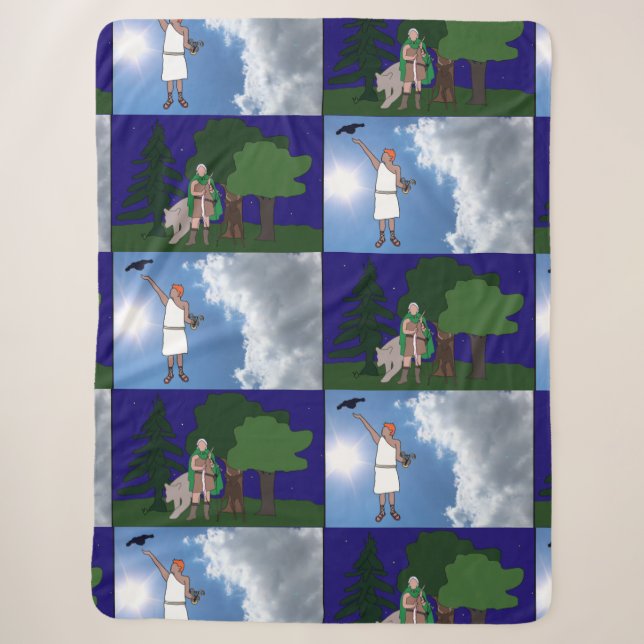 Sherpa Couverture Artemis & Apollo (Devant)