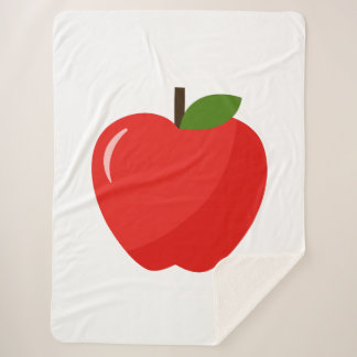 Sherpa Couverture chaude Apple
