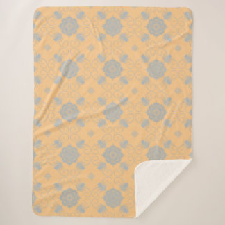 Sherpa Couverture d'art floral Flora Royale