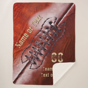 Sherpa Couverture de football personnalisée la plus cool 