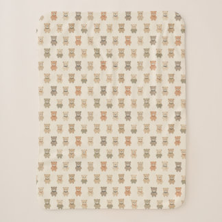 Sherpa Couverture de nurserie ourson neutre et cosy