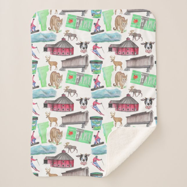 Sherpa Couverture du Vermont (Devant)