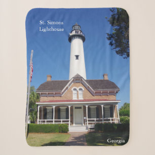 Sherpa-Decke aus dem Leuchtturm St. Simons Sherpadecke