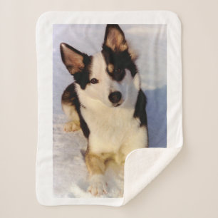 Sherpa Decke mit kundengerechtem Bild Sherpadecke