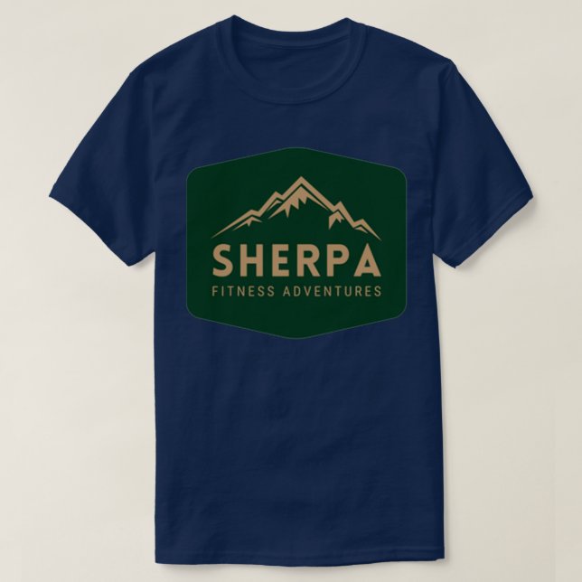 Sherpa Fitness Abenteuer T-Shirt (Design vorne)