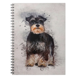 Sherpa-Fleece |Schnauzer Comfy Cosy Fleece Notizblock