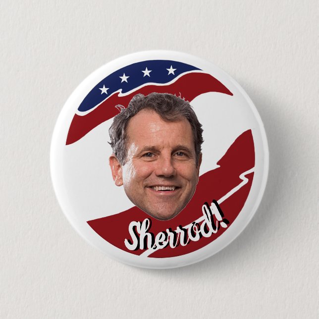 Sherrod Brown 2020 Button (Vorderseite)