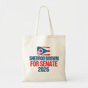 Sherrod Brown für den Senat Wahlen 2026 Tragetasche
