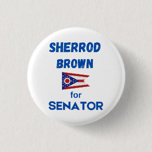 Sherrod Brown, politischer Staat, Kandidat Button