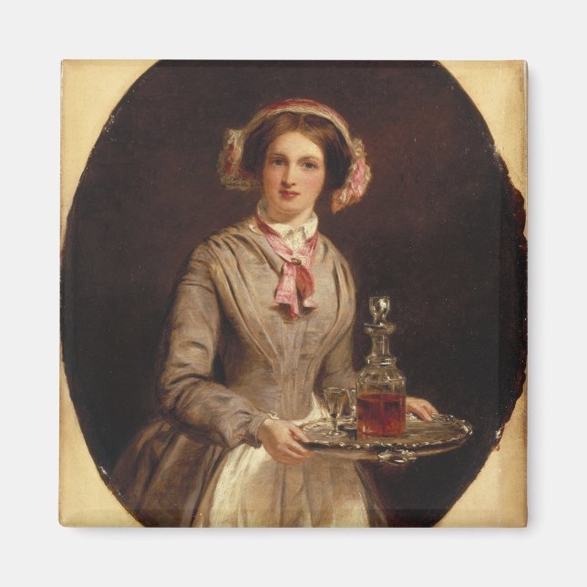 'Sherry Sir?', 1853 (Öl auf Leinwand) Magnet (Vorne)
