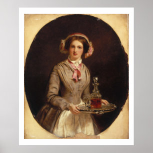 "Sherry-Sir? ", 1853 (Öl auf Leinwand) Poster