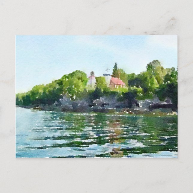 Sherwood Point, Door Landkreis, Wisconsin Postkarte (Vorderseite)