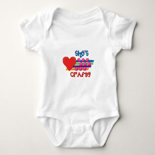 Shes Crafty Baby Strampler