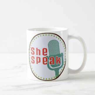 SheSpeak Kaffee-Tasse Kaffeetasse