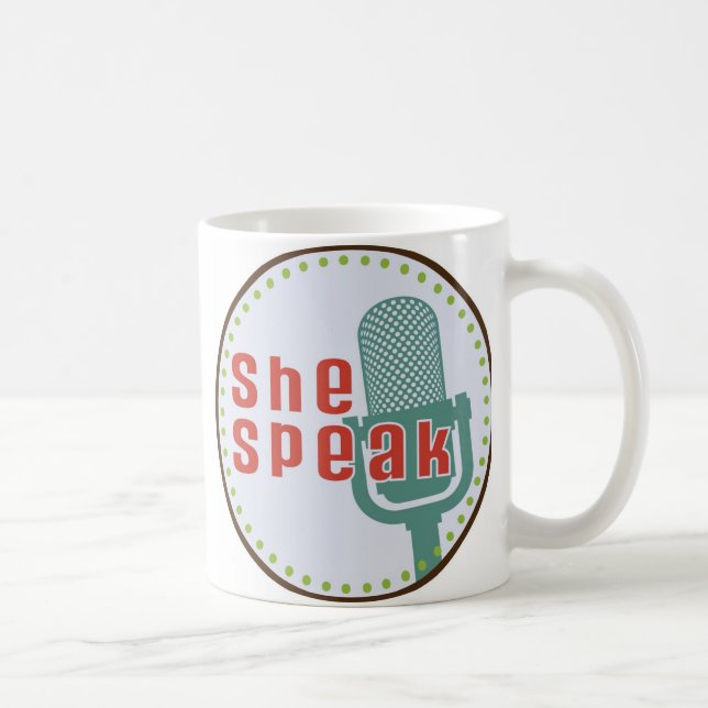 SheSpeak Kaffee-Tasse Kaffeetasse (Rechts)