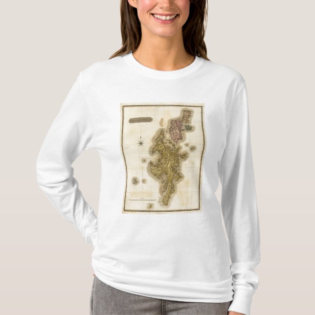 Shetland-Inseln T-Shirt (Vorderseite)