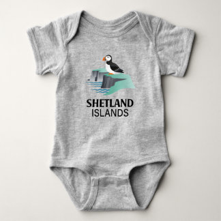 Shetland Islands Scotland United Kingdom Baby Strampler