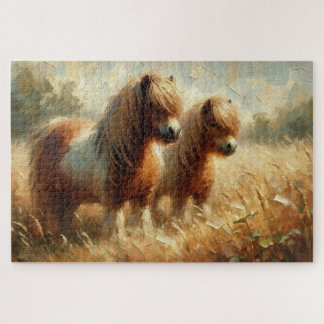 Shetland Pony Été Jigsaw Puzzle