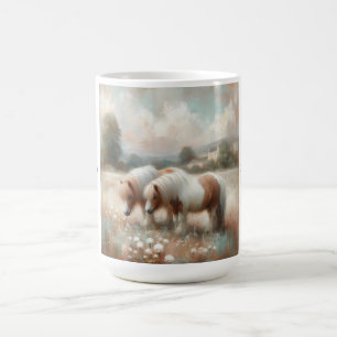 "Shetland Pony" (no 4 d'un ensemble) Mug de café
