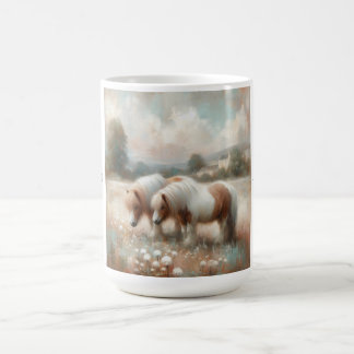 "Shetland Pony" (no 4 d'un ensemble) Mug de café