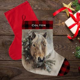 Shetland Pony Weihnachten Strumpf, Pferdesport Großer Weihnachtsstrumpf