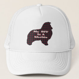 Shetland Sheepdog BESTE FREUNDIN Hat Truckerkappe