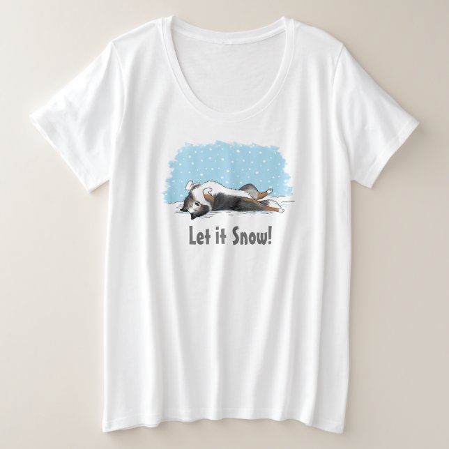 Shetland Sheepdog Blue Merle Shelter Dog Holiday (Design devant)