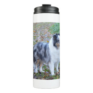 Shetland Sheepdog Blue Merle Thermosbecher