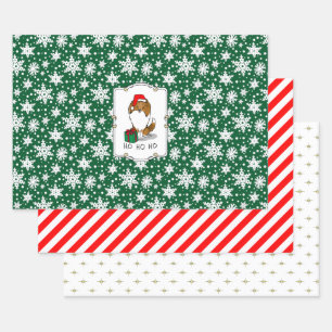Shetland Sheepdog (Einmal) Niedlich Geschenkpapier Set