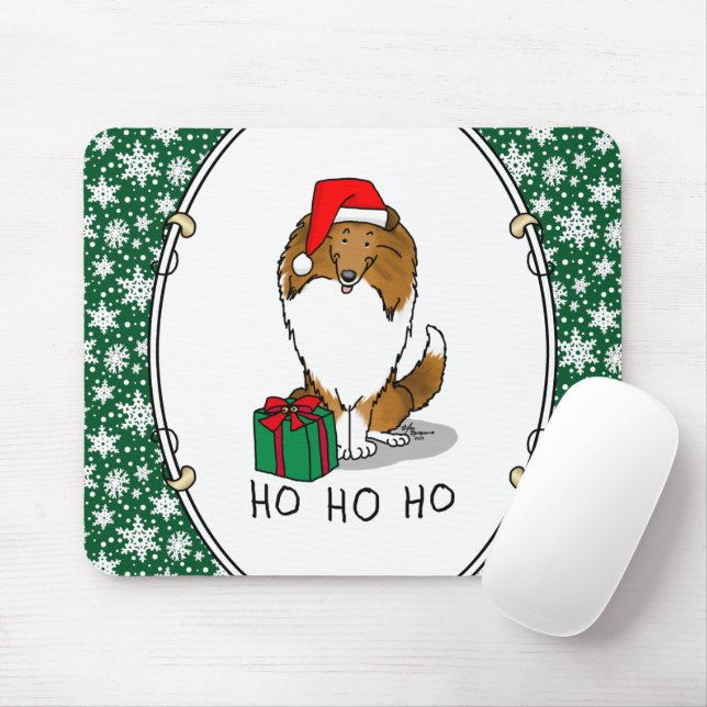 Shetland Sheepdog (Einmal) Niedlich Mousepad (Mit Mouse)