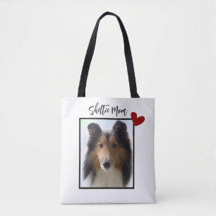 Shetland Sheepdog Foto Sheltie Mama Tasche