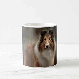 Shetland Sheepdog Halloween Gruselig Kaffeetasse