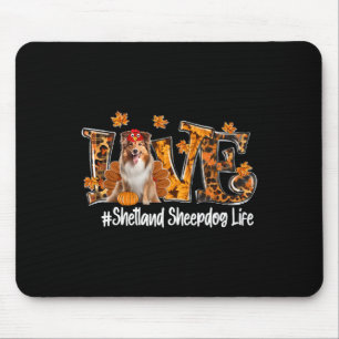 Shetland Sheepdog Hund Türkei Funny Erntedank Lo Mousepad