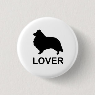 Shetland Sheepdog Liebhaber Button