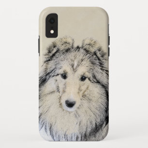Shetland Sheepdog-Malerei - Niedliche Original Hun Case-Mate iPhone Hülle