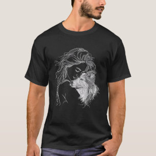 Shetland Sheepdog Mama Hund Art Sheltie Lover Mutt T-Shirt