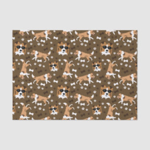 Shetland Sheepdog Mini Collie Dog Tissue Seidenpapier