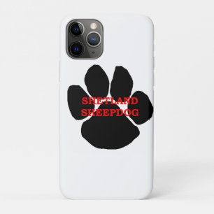 Shetland Sheepdog Name Pfote Case-Mate iPhone Hülle