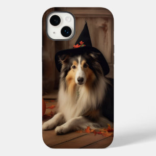 Shetland Sheepdog Pumpkins Halloween Beängstigend Case-Mate iPhone 14 Plus Hülle
