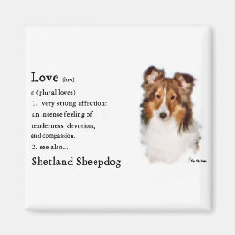 Shetland Sheepdog Sheltie Geschenke Magnet