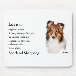 Shetland Sheepdog Sheltie Geschenke Mousepad