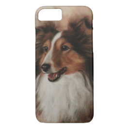 Shetland Sheepdog Sheltie lächelnd Case-Mate iPhone Hülle