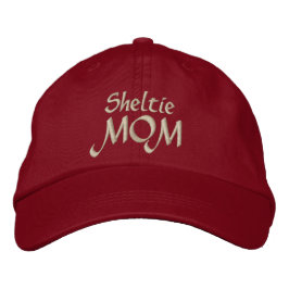 Shetland Sheepdog Sheltie MAMA Geschenke Bestickte Kappe