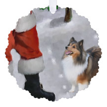 Shetland Sheepdog Sheltie Weihnachtsgeschenk