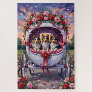Shetland Sheepdog Valentinstag 
