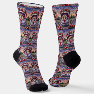 Shetland Sheepdog Valentinstag  Socken