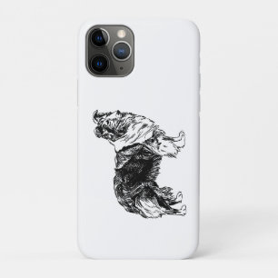 Shetland Sheepdog Zeichnung Case-Mate iPhone Hülle