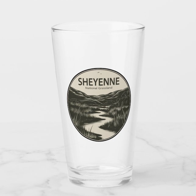 Sheyenne National Grassland Stream Glas (Vorderseite)