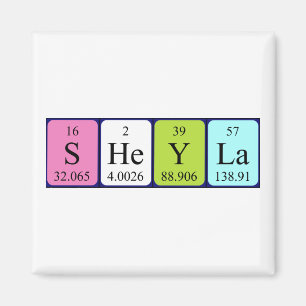 Sheyla Periodenmagnet Magnet