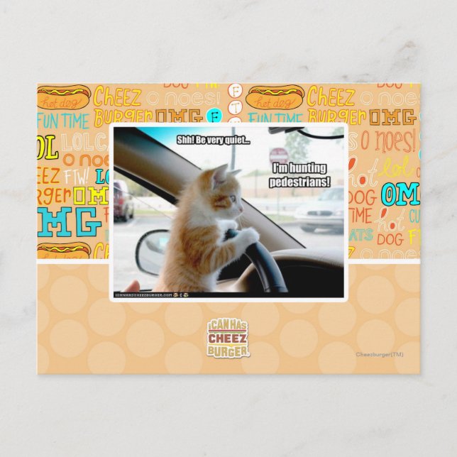 Shh! Be very quiet Postkarte (Vorderseite)